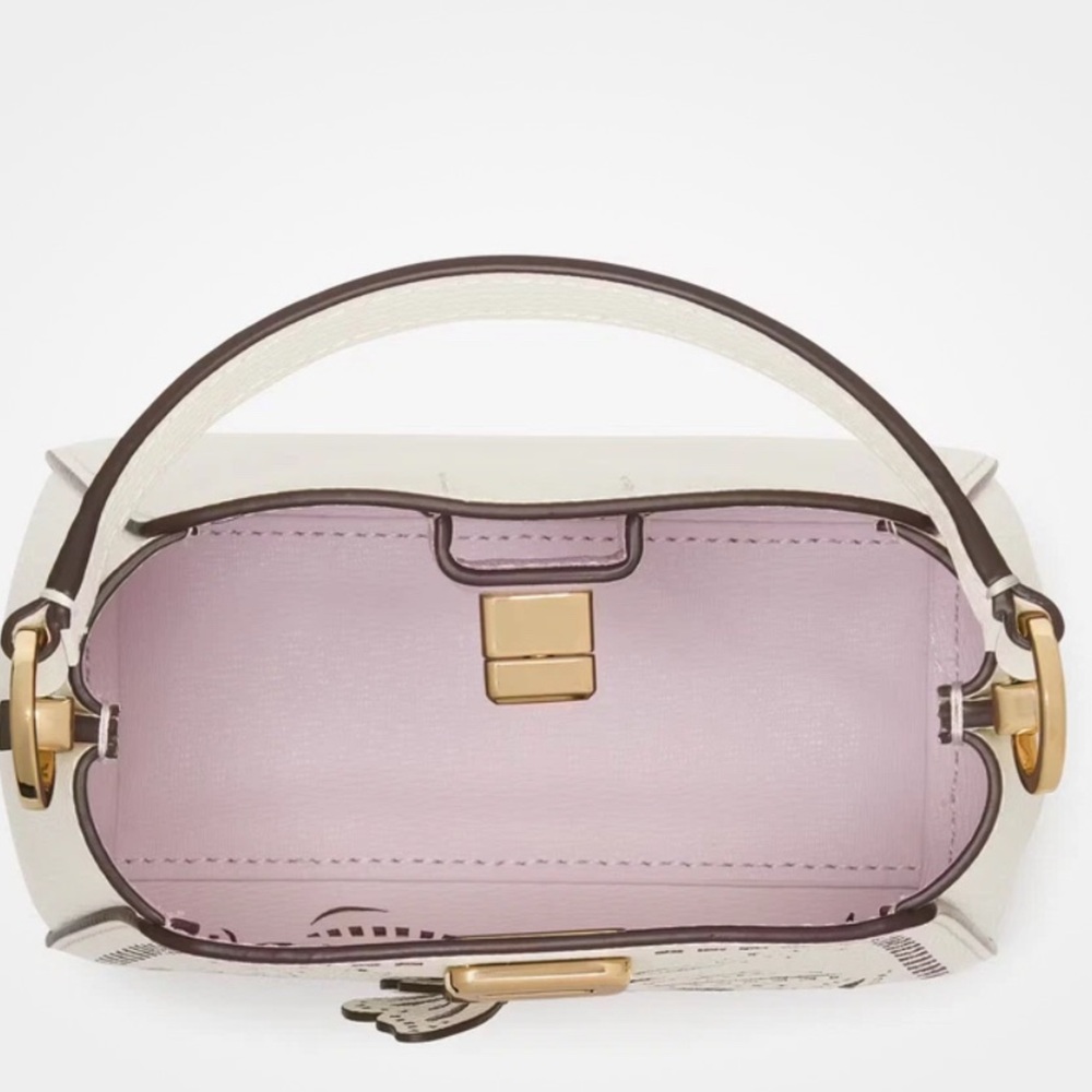 NWT Kate Spade Phoebe Butterfly Perforated Mini Top Handle Crossbody - Picture 4 of 8